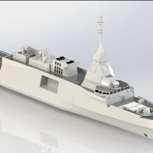 3D Printed Ship Model – FDI Belhara